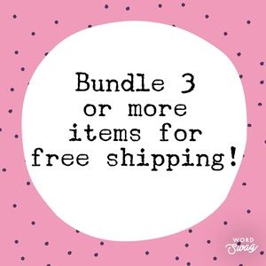 Bundle to save!